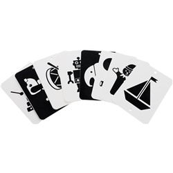 Развивающие карточки. Black &White. Игрушки