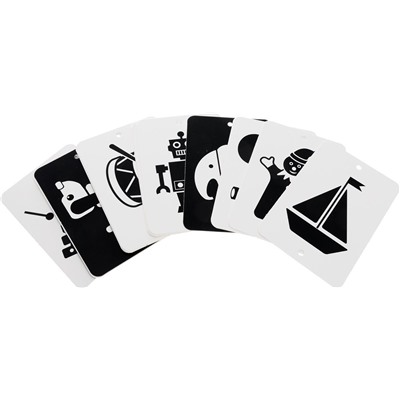 Развивающие карточки. Black &White. Игрушки