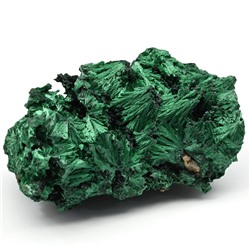 Малахит плисовый сувенирный 77*50*38мм, 195г