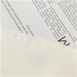 Комплект постельного белья Однотонный Сатин Вышивка CH037