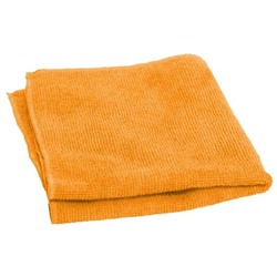 Салфетка из микрофибры оранж. 30*30см M-01 РК