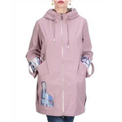 F2095 PINK  Ветровка женская MARIA (65%хлопок 35% полиэстер) размеры 48-50-52-54-56-58