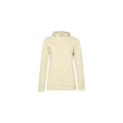 Толстовка с капюшоном женская Hoodie, светло-желтая