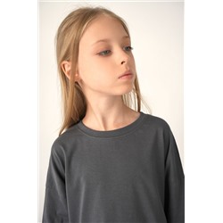 Лонгслив с двойным рукавом для девочки Happyfox