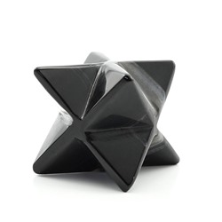 Меркаба из агата черного 40*30*50мм, (8-18)