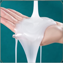 (СЛОМАН ДОЗАТОР) Гель для душа с жасмином и протеинами шелка Hanfen, 500 мл.