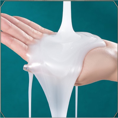 (СЛОМАН ДОЗАТОР) Гель для душа с жасмином и протеинами шелка Hanfen, 500 мл.