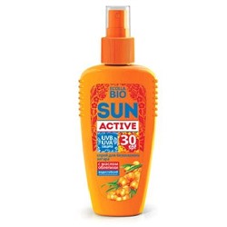 SUN ACTIVE Спрей д/безопасного загара SPF-30 120мл