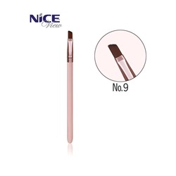 Кисть д/прорисовки бровей косая плоская 14*0,6см М-009 Nice