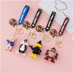 Брелок большой силиконовый с карабином Looney Tunes / Луни Тюнз / Багз Банни в ассортименте br_ltun, br_ltun