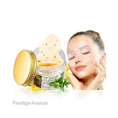 Маска для кожи вокруг глаз Bioaqua Golden Osmanthus eye mask 80 патчей