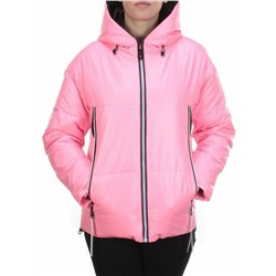 8278 PINK Куртка демисезонная женская BAOFANI (100 гр. синтепон) размер 48