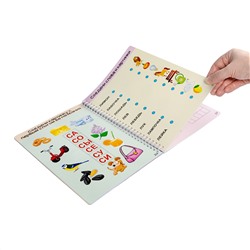 Развивающая игра для детей «Слоги и буквы». Серия «Пиши-стирай»