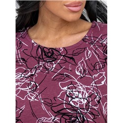 Платье женское Текс-Плюс, цвет красный