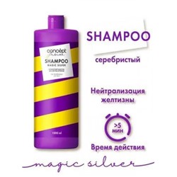 CONCEPT FUSION  Оттеночный Шампунь Серебристый Magic silver  1000мл