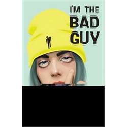 Блокнот Billie Eilish. I'm the bad guy (формат А5, мягкая обложка)