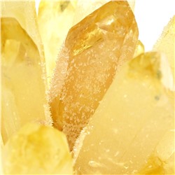 Кристаллическое образование желтого кварца 93*96*100мм, 488г.