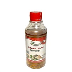 SESAME TAILAM, Karmeshu (КУНЖУТНОЕ МАСЛО, Кармешу), 250 мл.