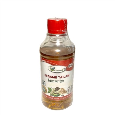 SESAME TAILAM, Karmeshu (КУНЖУТНОЕ МАСЛО, Кармешу), 250 мл.