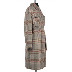 01-10363 Пальто женское демисезонное (пояс)