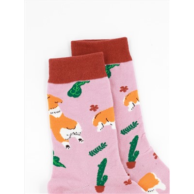 Носки р.35-40 "Cute Animals" Корги