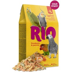 Корм РИО Яичный для средних и крупных попугаев, 250г 21200 АГ