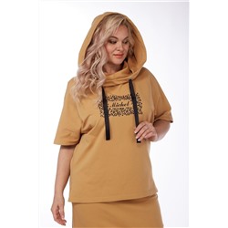 Michel chic 1248 рыжий, Юбка,  Джемпер