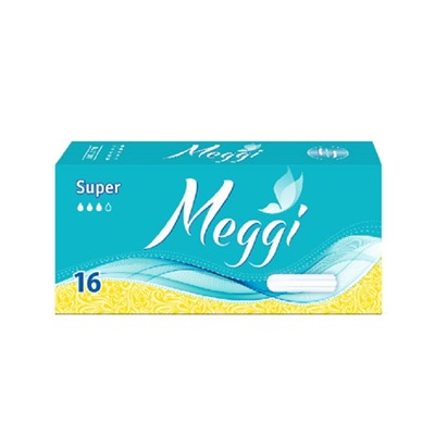 Тампоны гигиенические  Meggi Normal 16шт