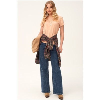 Рубашка женская в клетку Happyfox