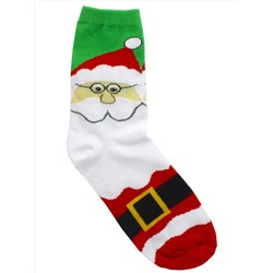 Носки НГ р.35-40 "Новогоднее настроение"  Санта