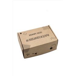Упаковка - Коробка подарочная от 5 до 8 пар.