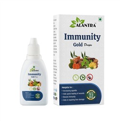 IMMUNITY GOLD Drop, Alantra (Аюрведические капли ИММУНИТИ ГОЛД повышение иммунитета, Алантра), 30 мл.