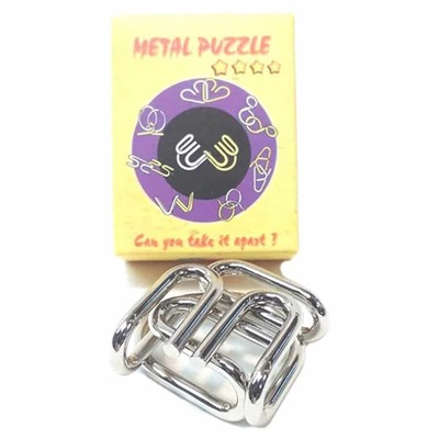 Головоломка Metall puzzle 3,8х5х2,1см №08 металл 397028 SH 397028