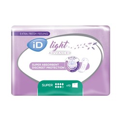 ID Урологические прокладки iD Light Advanced Super 10 шт
