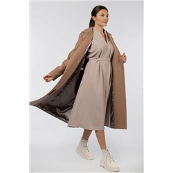 01-11345 Пальто женское демисезонное (пояс)