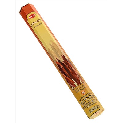 Hem Incense Sticks PRECIOUS CINNAMON, (Благовония КОРИЦА, Хем), уп. 20 палочек.