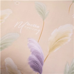 Комплект постельного белья Люкс Сатин 100% хлопок на резинке AR363