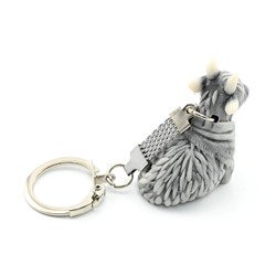 Брелок из мрамолита "Козерог" 35*19*36мм