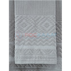 Махровое полотенце жаккардовое Соната льняной ПМА-6603 (299)