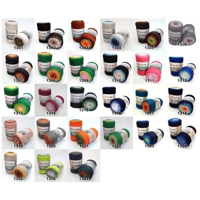 Пряжа Yarnart Macrame Cotton Spectrum