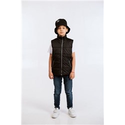 Жилет для мальчика "Смайл" черный