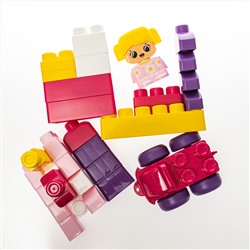 Конструктор пластиковый «Замок принцессы» 40 деталей Baby Blocks