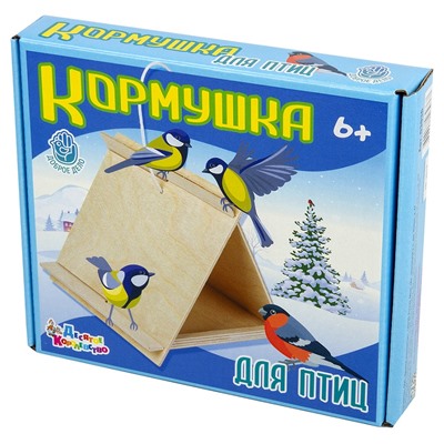 Кормушка для птиц (с зимним рисунком)