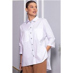 Рубашка с карманами Аристократка (белая) Б14449-10М