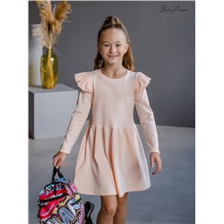 Платье Фея ФК интерлок 100 персик