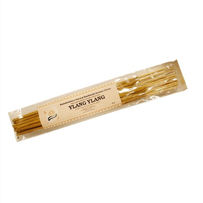 YLANG YLANG Ramakrishna's Natural Handmade Incense Sticks (ИЛАНГ-ИЛАНГ натуральные благовония ручной работы, Рамакришна), 20 г.