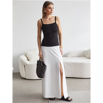 Топ с двуслойной зоной бра из премиального хлопка