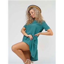 Платье женское Текс-Плюс, цвет зеленый