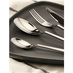 Набор столовых приборов из нержавеющей стали Magistro Giant, 4 предмета, цвет серебряный