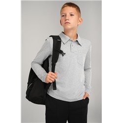 Рубашка-поло с длинным рукавом для мальчика Happyfox